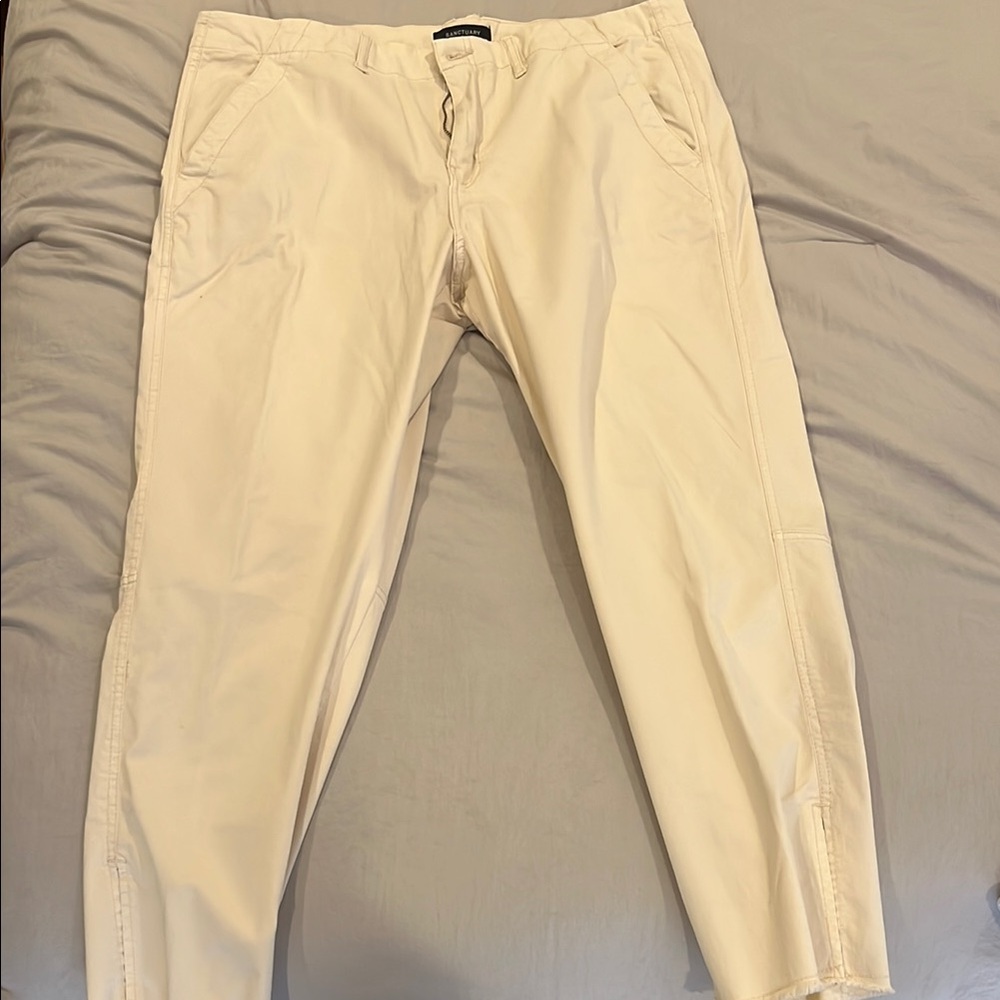 SANCTUARY Men’s Cream Pants